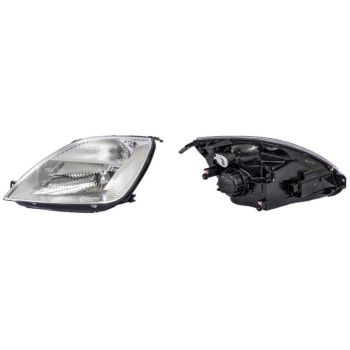 DEPO Head Lamp Left (431-1153L-RD-EM)