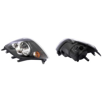 DEPO Head Lamp Left (431-1172L-RD-EM)