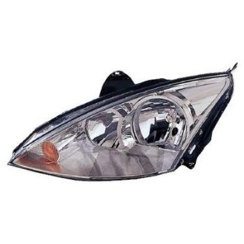 DEPO Head Lamp Left (431-1152L-RD-EM)