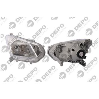 DEPO Head Lamp Right (213-1148R-RD-E)
