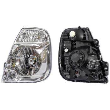 DEPO Head Lamp Left (223-1117L-RD-EM)