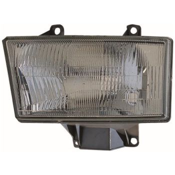 DEPO Head Lamp Left (216-1138L-RD-E)