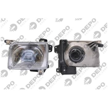 DEPO Head Lamp Left (215-1173L-RD-E)