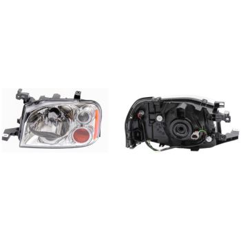 DEPO Head Lamp Left (215-1189L-RD-EM)