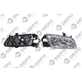 DEPO Head Lamp Right (215-1188R-RD-EM)