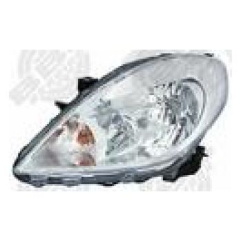 DEPO Head Lamp Left (115-1126L-RD-EM)