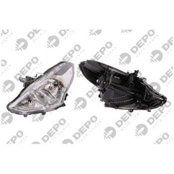 DEPO Head Lamp Left (115-1133L-RDEMN)