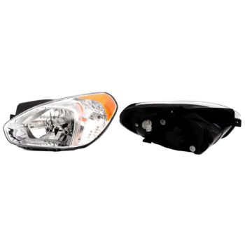 DEPO Head Lamp Left ( 221-1140L-RD-E)