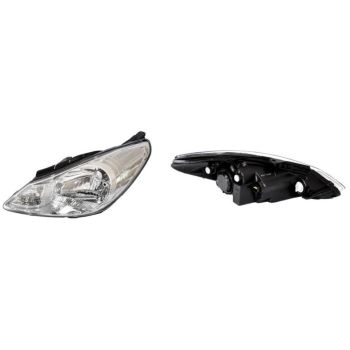 DEPO Head Lamp Left (221-1145LMRD-EM)
