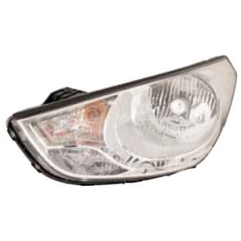 DEPO Head Lamp Left (221-1157L-RD-EM)