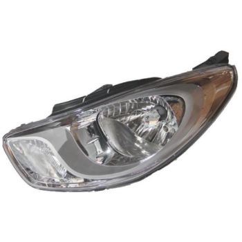 DEPO Head Lamp Left (221-1159L-RD-E)