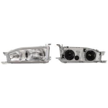 DEPO Head Lamp Left (212-1150L-RD-E)