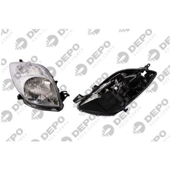 DEPO Head Lamp Right (212-11L2R-RD-EM)