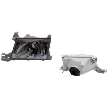 DEPO Head Lamp Left (212-11A7L-RD-E)