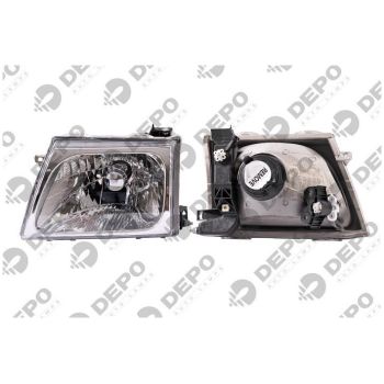 DEPO Head Lamp Left (212-11C4L-RD-EN)