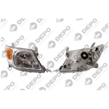 DEPO Head Lamp Right (212-11G9R-RD-EM)