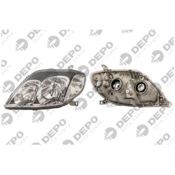DEPO Head Lamp Left (212-11C9L-RD-E)