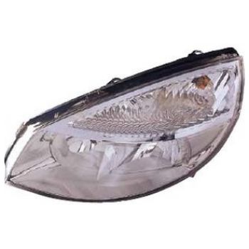 DEPO Head Lamp Left (551-1144L-RD-EM)