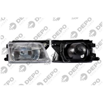 DEPO Head Lamp Right (442-1101R-RD-E)
