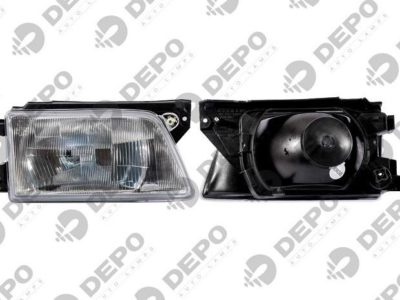 DEPO Head Lamp Right (442-1101R-RD-E)