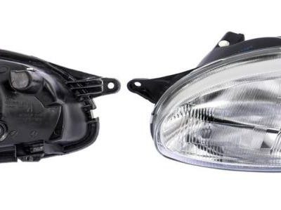 DEPO Head Lamp Left (442-1102L-RD-E)