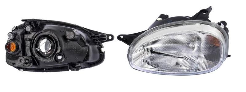 DEPO Head Lamp Left (442-1102L-RD-E)