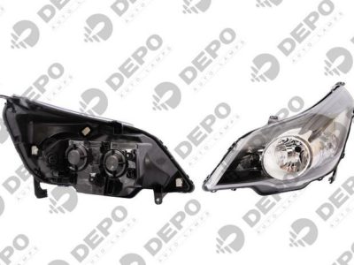 DEPO Head Lamp Left (235-1108L-RD-E2)