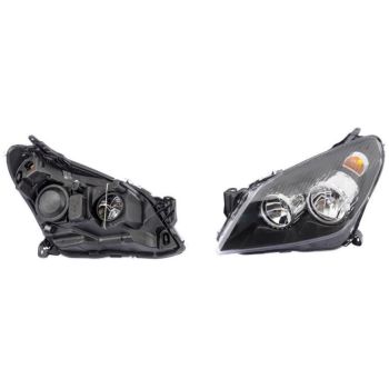 DEPO Head Lamp Left (442-1140L-RD-EM)