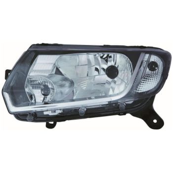 DEPO Head Lamp Left (551-1198L-RD-E2)