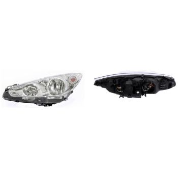 DEPO Head Lamp Left (550-1152LMRD-EM)