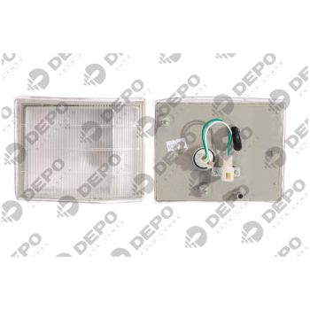 DEPO Corner Lamp Left (212-1528L-CAE)