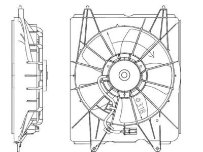 PLEXUS Radiator Fan (RFHD0506)