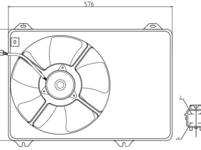 PLEXUS Radiator Fan (RFSZ0001)