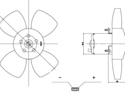 PLEXUS Radiator Fan (RFVW0020C)