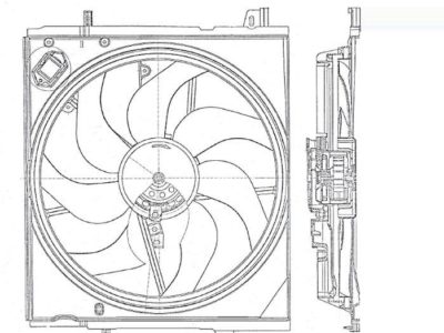 PLEXUS Radiator Fan (RFNN0442)