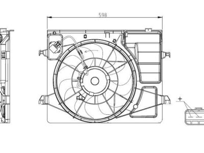 PLEXUS Radiator Fan (RFKI0031)