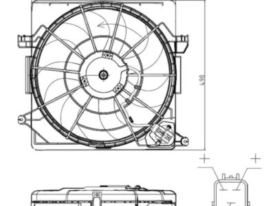 PLEXUS Radiator Fan (RFHY0221A)
