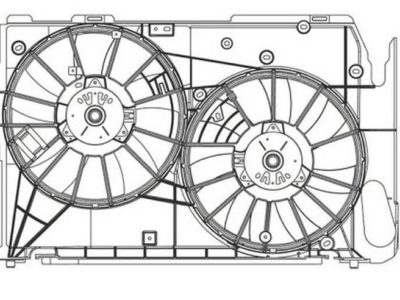 PLEXUS Radiator Fan (RFTA0904)