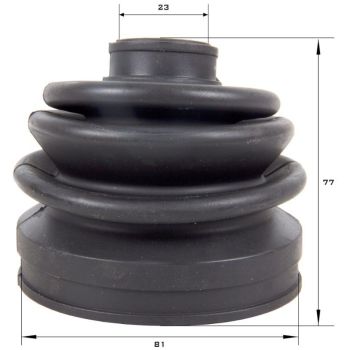 PARTQUIP CV BOOT KIT (CV56K)