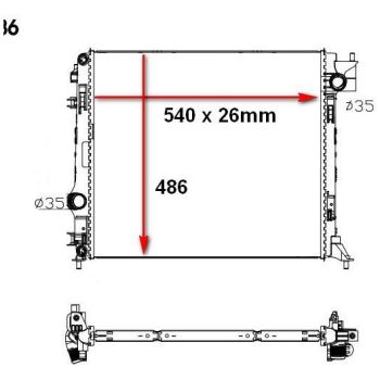 PLEXUS Radiator (RDNN0442A)