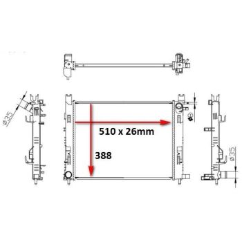 PLEXUS Radiator (RDRN0104)