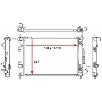 PLEXUS Radiator  (RDHY0083)