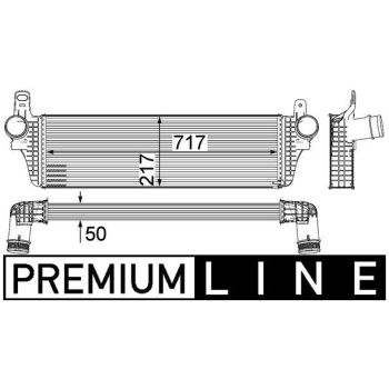 MAHLE Intercooler (CI242000P)