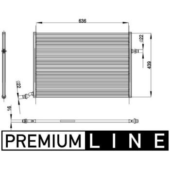MAHLE Radiator (CIR26000P)