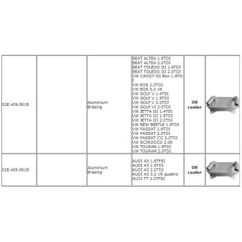 PLEXUS Oil Cooler Transmission (OCAD006)