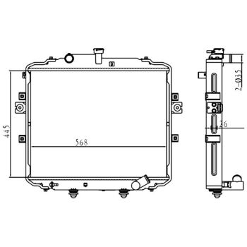 PLEXUS Radiator (9115000354)