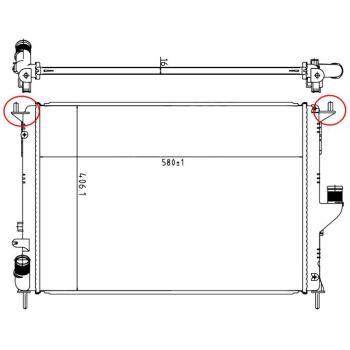PLEXUS RADIATOR  (9115000356)