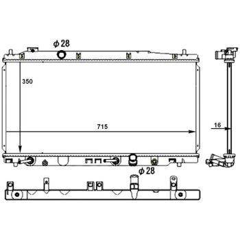 PLEXUS RADIATOR  (9115000358)