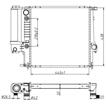 PLEXUS Radiator (9115000362)