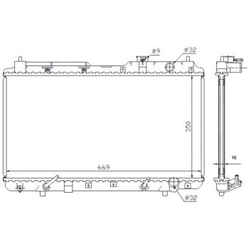 PLEXUS Radiator (9115000383)